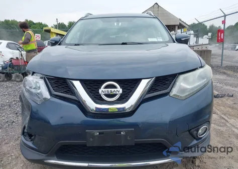 2015 Nissan Rogue Sl из США, поврежденный, VIN 5N1AT2MV1FC813413